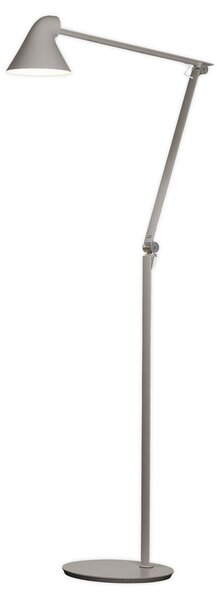 Stojacie Lampa Louis Poulsen, NJP, stmievateľné, Sivá, Obývacia izba, Kov, Dizajnový