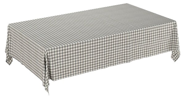 Obrus na stôl obdĺžnikový farba produktu sivá látka vzorované