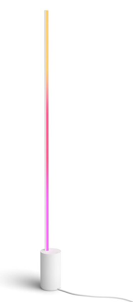 Stojacie Lampa Philips Hue, Philips Hue Gradient Signe, stmievateľné, Biela, Obývacia izba, Kov