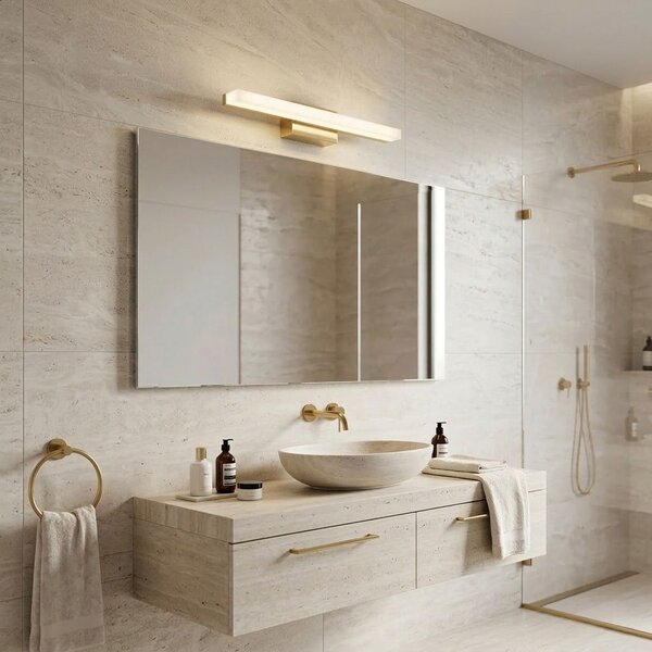 Toolight Toolight, Nástenné svietidlo LED 60CM APP1849-1W GOLD, OSW-66003
