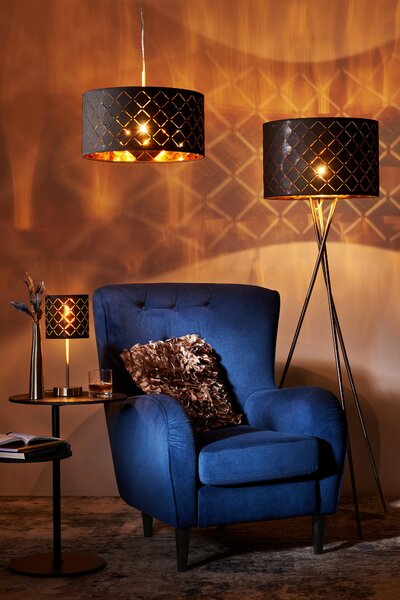 STOLNÁ LAMPA, E14, 15/35 cm - Interiérové svietidlá