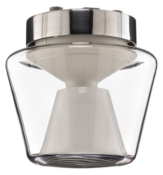 Stropné Lampa Serien Lighting, Annex S, stmievateľné, Transparentná, Obývacia izba, Sklo, Dizajnový