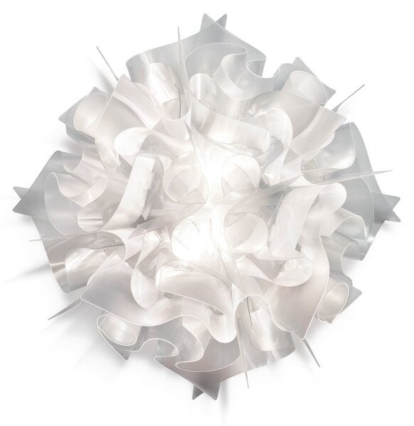 Stropné Lampa Slamp, VELI, stmievateľné, Transparentná, Obývacia izba, Plast, Dizajnový