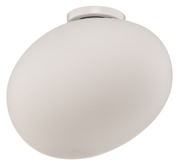 Stropné Lampa Foscarini, Gregg media, stmievateľné, Biela, Obývacia izba, Sklo, Dizajnový