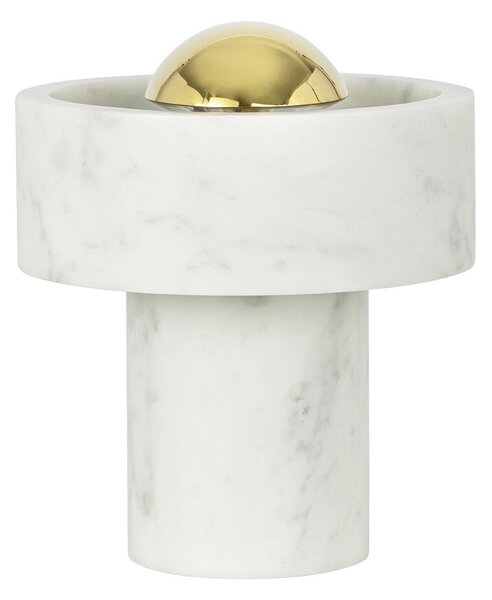 Stolové Lampa Tom Dixon, Stone, stmievateľné, Obývacia izba, Mramor, Dizajnový