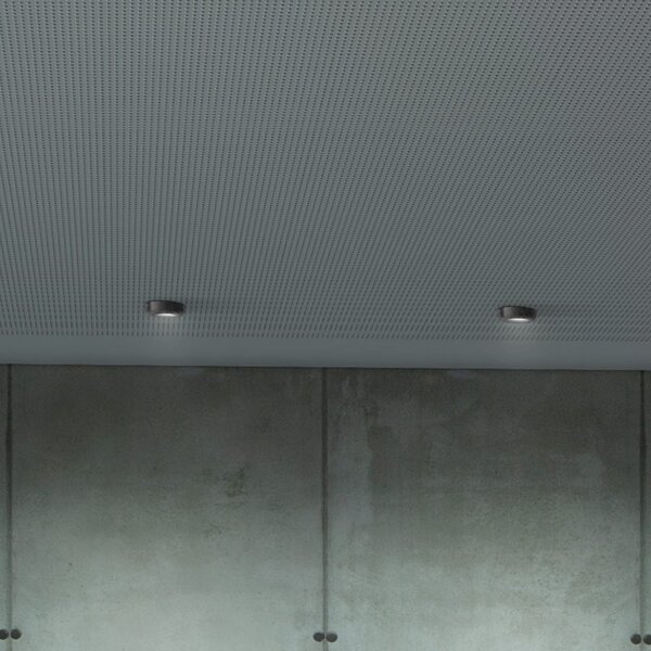 Bodové svetlá Serien Lighting, Cavity Recessed S, stmievateľné, Čierna, Obývacia izba, Kov, Dizajnový