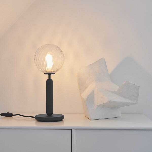 Stolové Lampa Nuura Aps, Miira Table, Čierna, Obývacia izba, Kov, Dizajnový