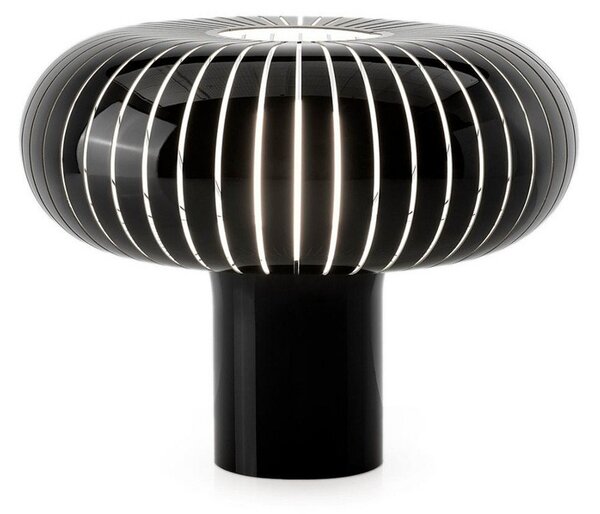 Stolové Lampa Kartell, Teresa, stmievateľné, Čierna, Obývacia izba, Plast, Dizajnový