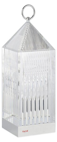 Vonkajšie Svietidlo Kartell, Lantern, stmievateľné, Transparentná, Balkón, Plast, Dizajnový