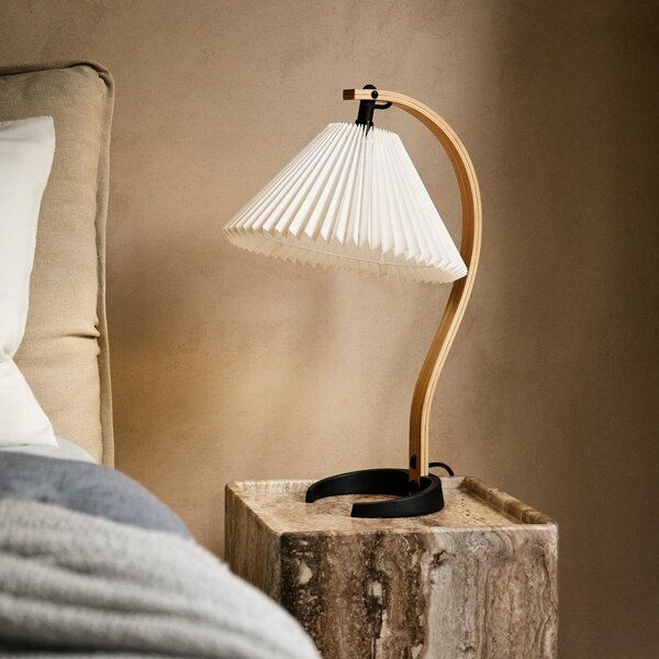 Stolové Lampa GUBI, Timberline, Biela, Obývacia izba, Tkanina / Textil, Dizajnový