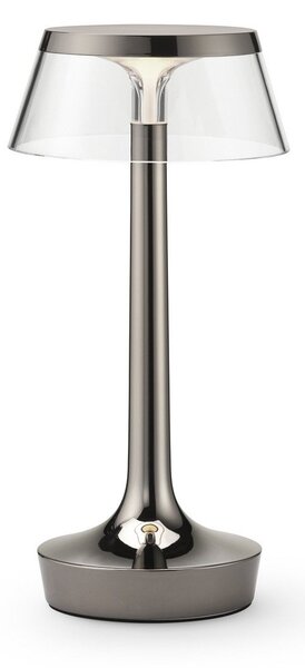 Stolové Lampa FLOS, Bon jour unplugged, stmievateľné, Čierna, Chodba, Plast, Dizajnový
