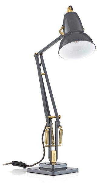 Stolové Lampa Anglepoise, Original 1227 Brass, Sivá, Pracovňa, Kov, Industriálny