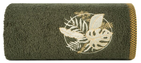 FROTÉ UTERÁK PALMS 50X90 CM OLIVOVÁ