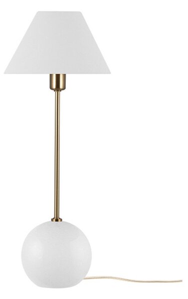 Stolové Lampa Globen Lighting, Biela, Obývacia izba, Sklo