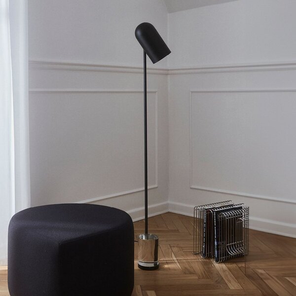 Stojacie Lampa AYTM, Luceo, Čierna, Obývacia izba, Kov, Dizajnový