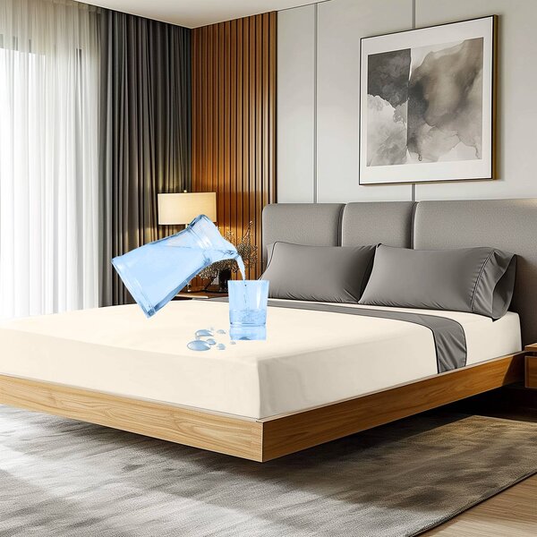 DETSKÉ NEPRIEPUSTNÉ TENCEL PRESTIERADLO SMARTCEL 09 70X140 CM KRÉMOVÁ