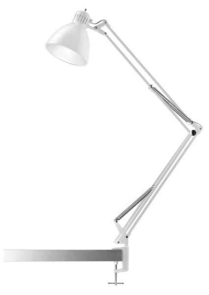 Stolové Lampa NORDIC LIVING, Biela, Pracovňa, Hliník