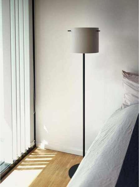 Stojacie Lampa FRANDSEN, Biela, Obývacia izba, Plast