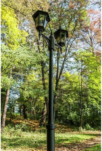 Vonkajšie Svietidlo Norlys, Čierna, Terasa, Hliník