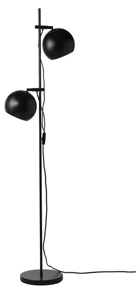 Stojacie Lampa FRANDSEN, Čierna, Obývacia izba, Kov