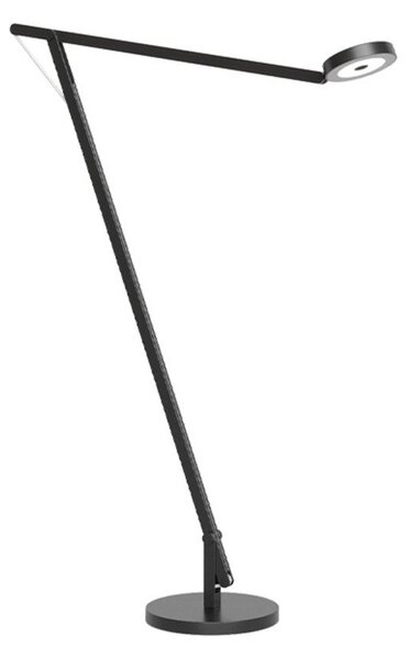 Stojacie Lampa Rotaliana, stmievateľné, Čierna, Obývacia izba, Hliník