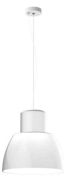 Závesné svietidlá Nemo Lighting, Lorosae, stmievateľné, Biela, Obývacia izba, Sklo