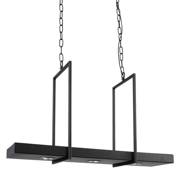 Závesné Lampa Markslöjd, Tray, stmievateľné, Čierna, Obývacia izba, Kov, Škandinávsky