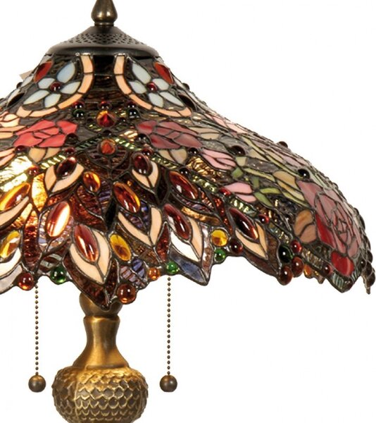 Clayre & Eef Stolní lampa Tiffany Mosaic - Clayre & Eef