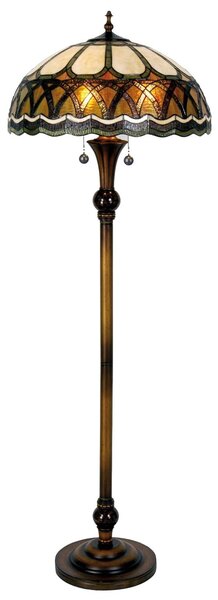 Stropné svietidlo Tiffany - Ø 56 * 164 cm 3x E27 / Max 60W - Clayre & Eef