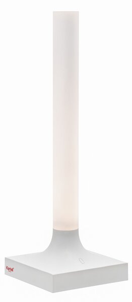 Stolové Lampa Kartell, Goodnight, stmievateľné, Biela, Obývacia izba, Plast, Dizajnový