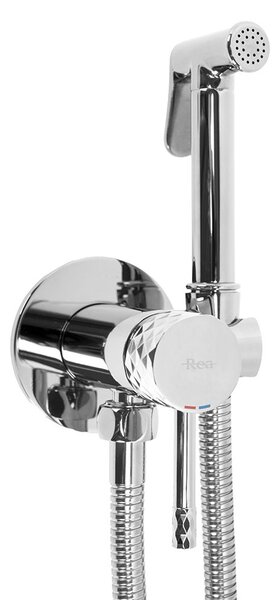 Rea Lungo Loop Diamond, podomietková bidetová batéria, chrómová, REA-B8970