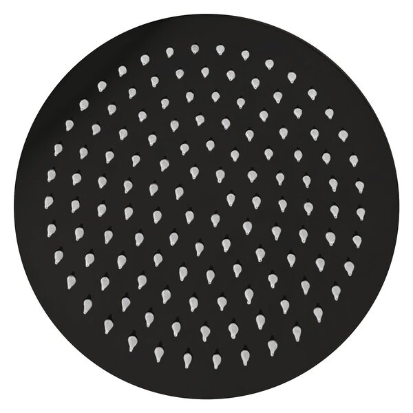Dažďová sprcha Rea Black Matt 25cm
