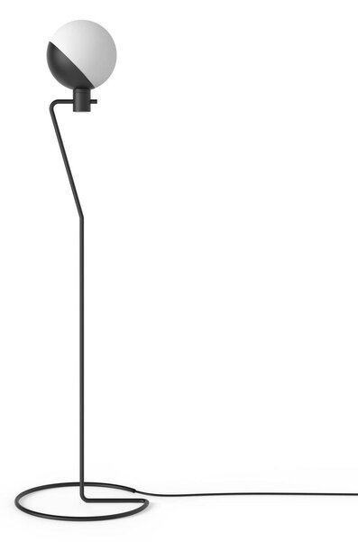 Stojacie Lampa GRUPA, Baluna, stmievateľné, Čierna, Obývacia izba, Kov, Dizajnový
