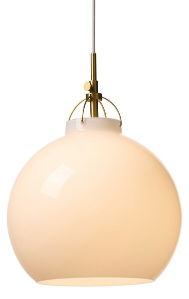 Závesné svietidlá Halo Design, TOSCANA, stmievateľné, Biela, Jedáleň, Sklo, Dizajnový