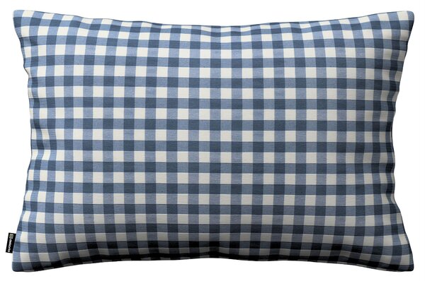 Karin - jednoduchá obliečka, 60x40cm farba produktu tmavomodrá látka vzorované