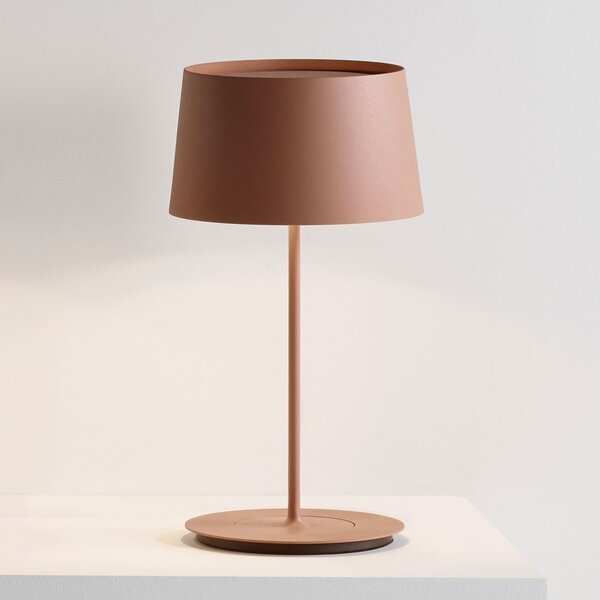 Stolové Lampa Vibia, Warm, Hnedá / Hrdzavá, Obývacia izba, Kov, Moderný