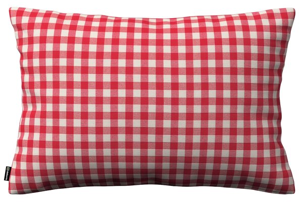 Karin - jednoduchá obliečka, 60x40cm farba produktu červená látka vzorované