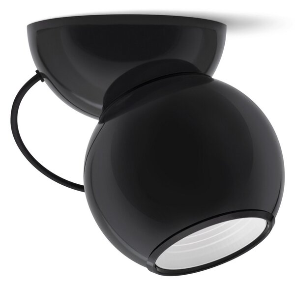 Stropné Lampa Stilnovo, Gravitino, stmievateľné, Čierna, Obývacia izba, Kov, Dizajnový