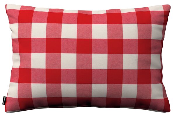 Karin - jednoduchá obliečka, 60x40cm farba produktu červená látka vzorované