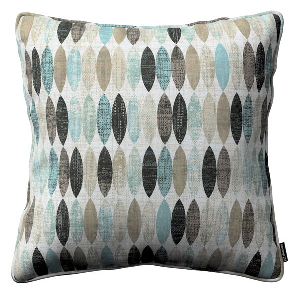 Gabika so šnúrkou, obliečka na vankúš farba produktu béžová látka vzorované