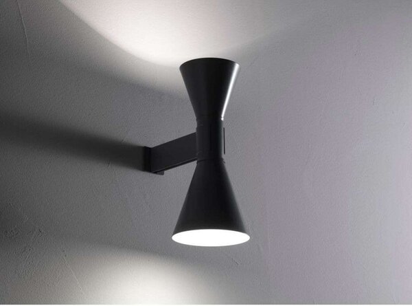 Nástenné Svietidlo Nemo Lighting, Čierna, Obývacia izba