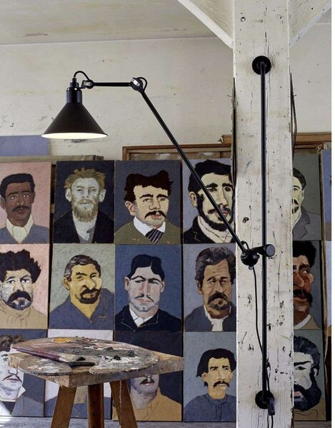 Nástenné Svietidlo Lampe Gras, Metalická, Obývacia izba, Kov, Industriálny