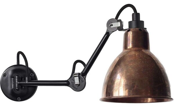 Nástenné Svietidlo Lampe Gras, Čierna, Obývacia izba, Kov, Dizajnový