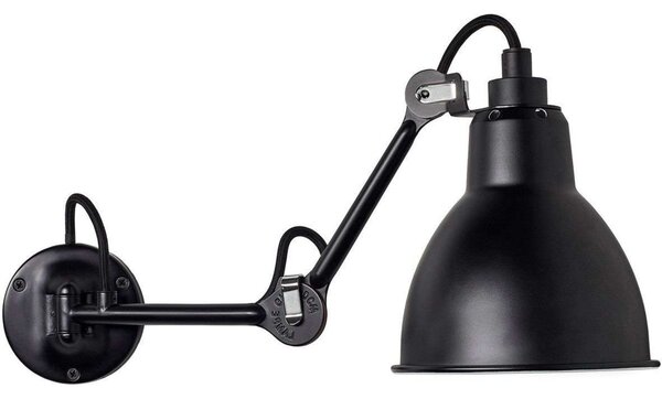 Nástenné Svietidlo Lampe Gras, Čierna, Obývacia izba, Kov, Dizajnový
