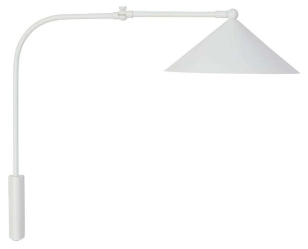 Nástenné Svietidlo OYOY Living Design, Kasa, Biela, Obývacia izba, Kov, Škandinávsky