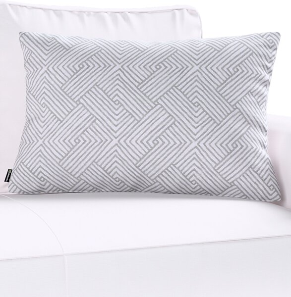 Karin - jednoduchá obliečka, 60x40cm farba produktu strieborná látka zapletaná, vzorované
