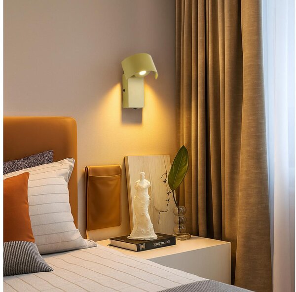 Brilagi - LED Nástenná lampa VASTO LED/3W/230V žltá