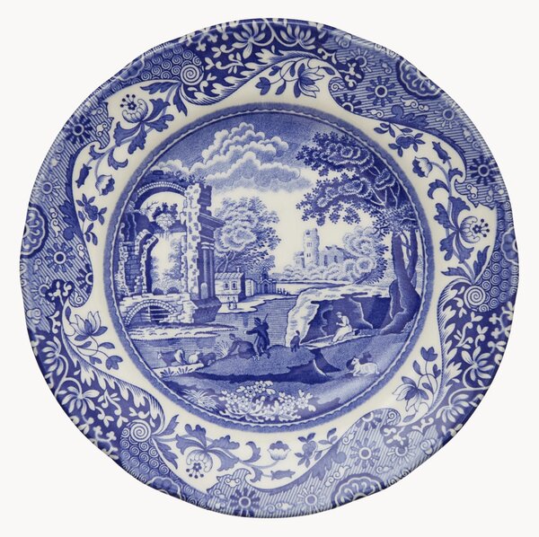 Dezertné taniere Blue Italian, 4 ks
