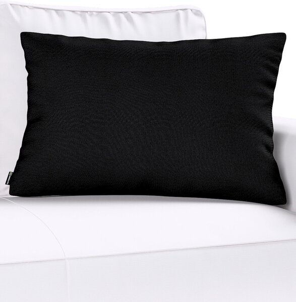Karin - jednoduchá obliečka, 60x40cm farba produktu čierna látka zapletaná