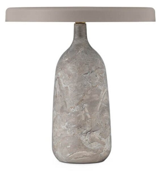 Stolové Lampa Normann Copenhagen, Sivá, Obývacia izba, Kov